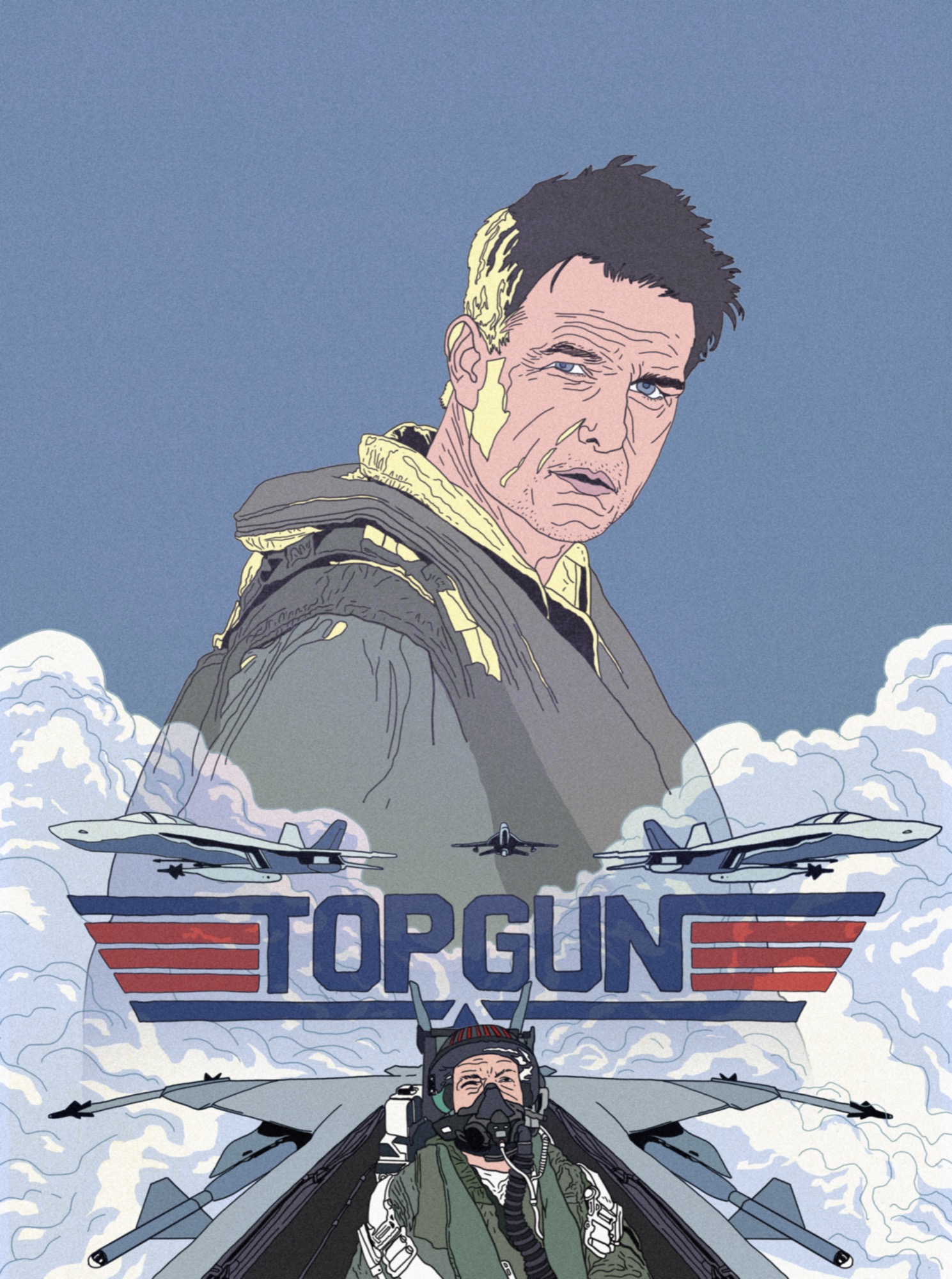 Top Gun: Maverick in the Air – Morning Calm